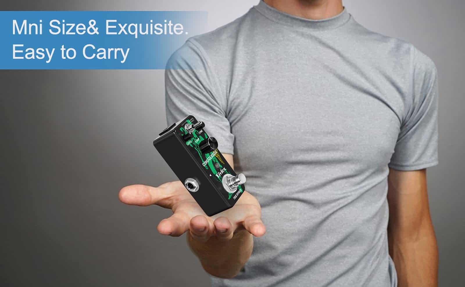 Pedal de Compresión Vivlex LEF-333 Mini Efecto de - Imagen 5