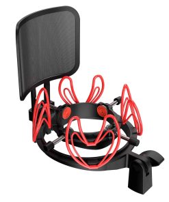 Mictop Universal Soporte Antichoque de Micrófono con Filtro