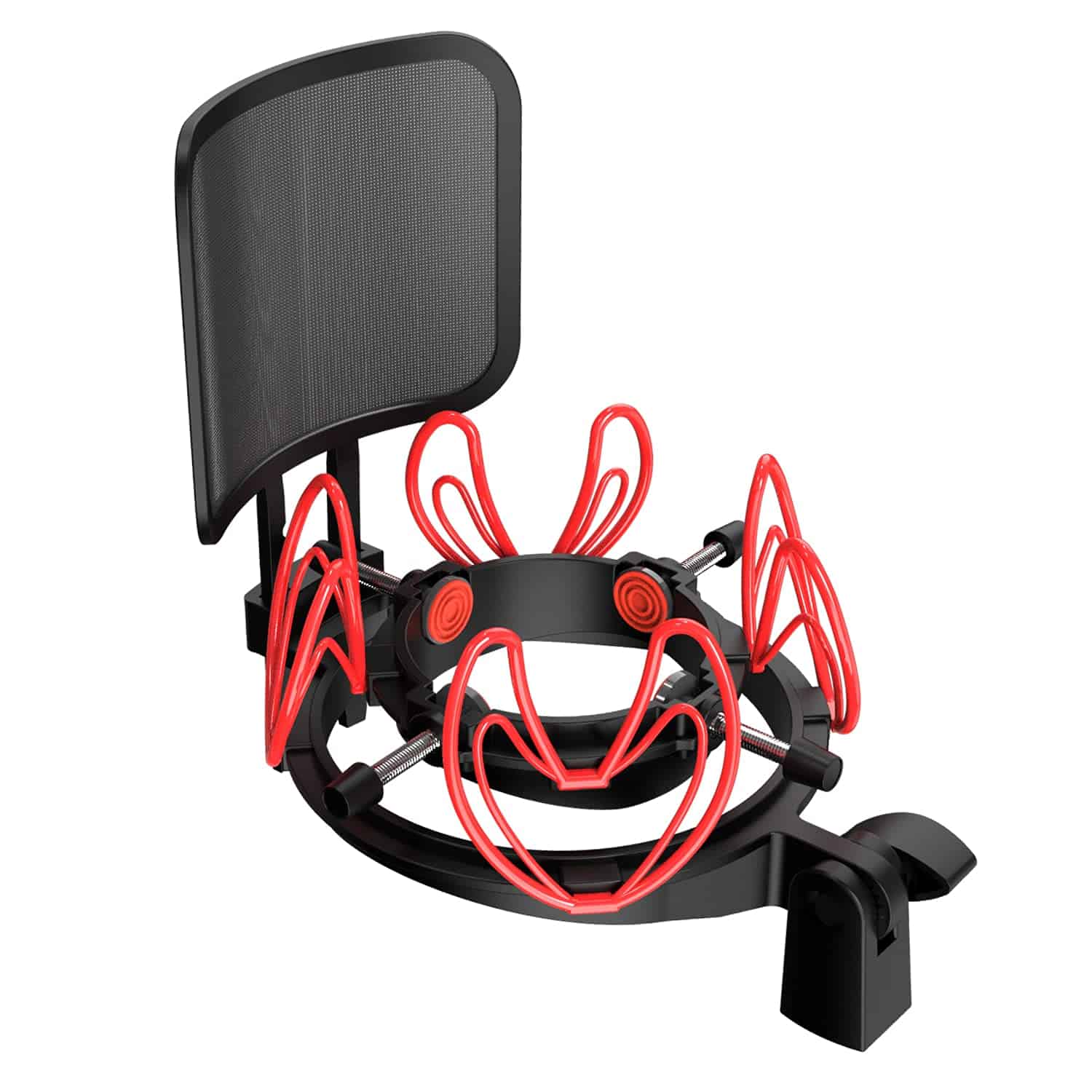 Mictop Universal Soporte Antichoque de Micrófono con Filtro