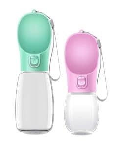 Botella de agua para perros DS JUNGLE, dispensador portátil