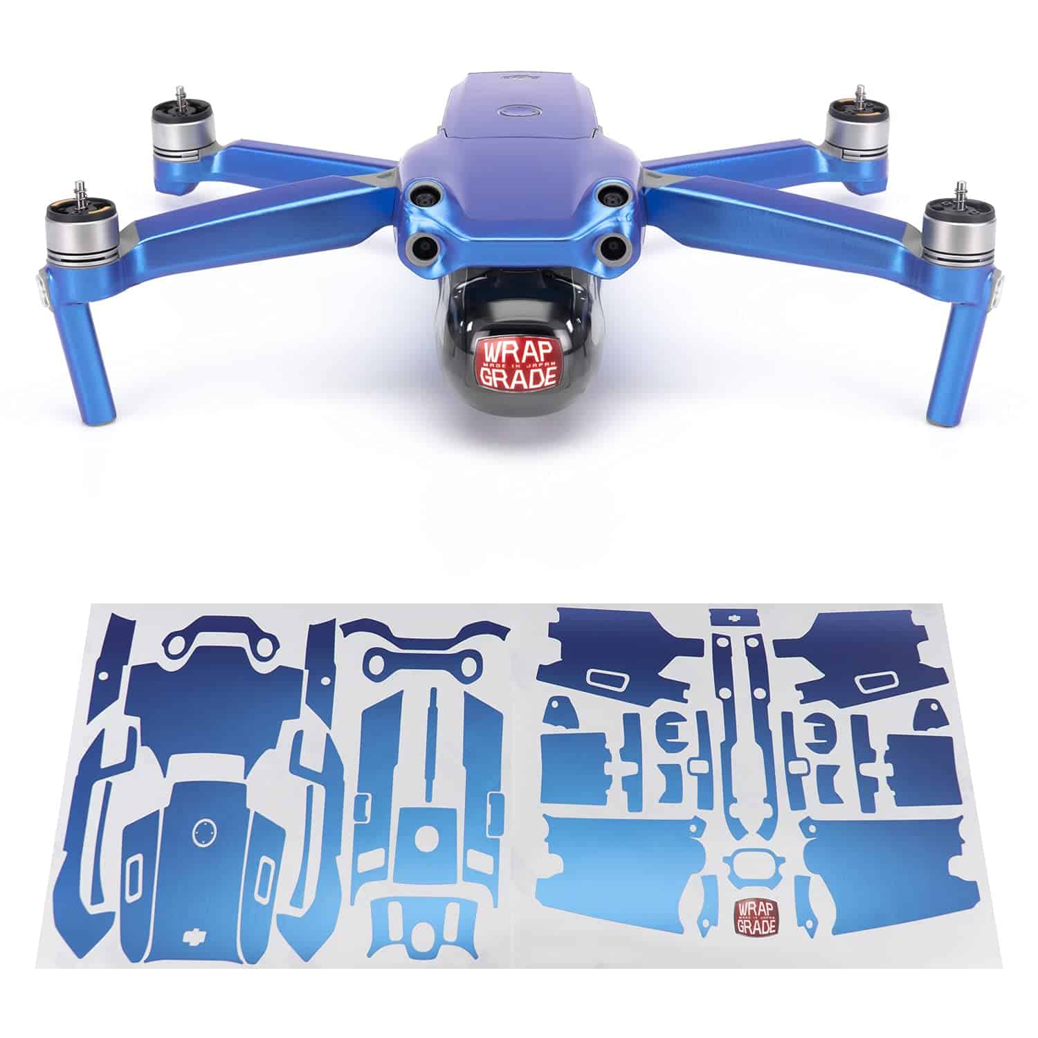Skin Wrapgrade para DJI Air 2S Compatible con DJI (Celeste