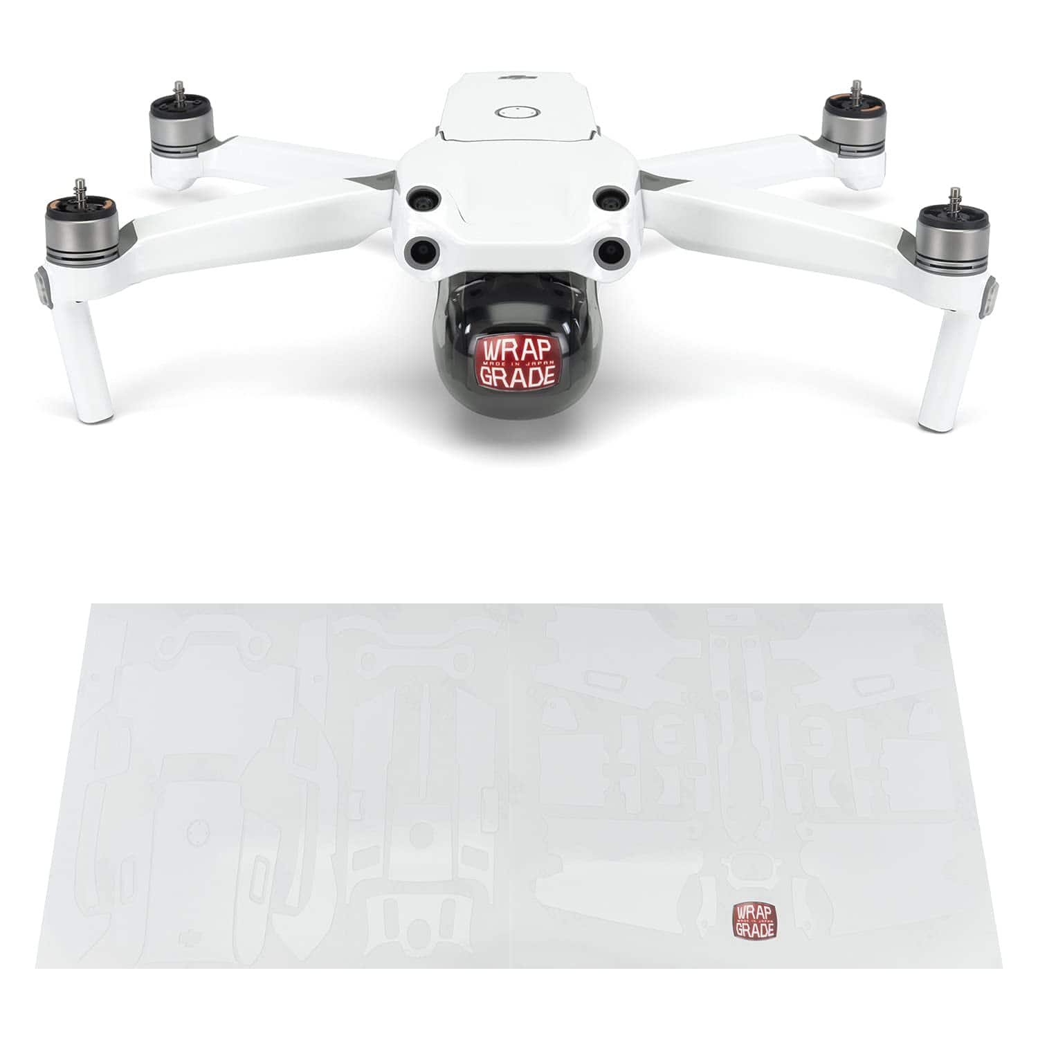 Wrapgrade Skin DJI Compatible con DJI Air 2S (BLANCO DE