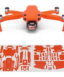 Skin Wrapgrade para Unidad Principal Compatible -NARANJA NEÓ