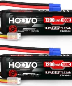 Batería LiPo HOOVO 3S 11.1V 7200mAh 100C Batería RC