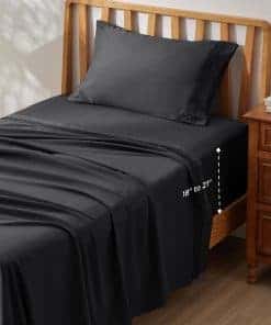 Juego de Sábanas de Bolsillo Profundo Bedsure para Cama