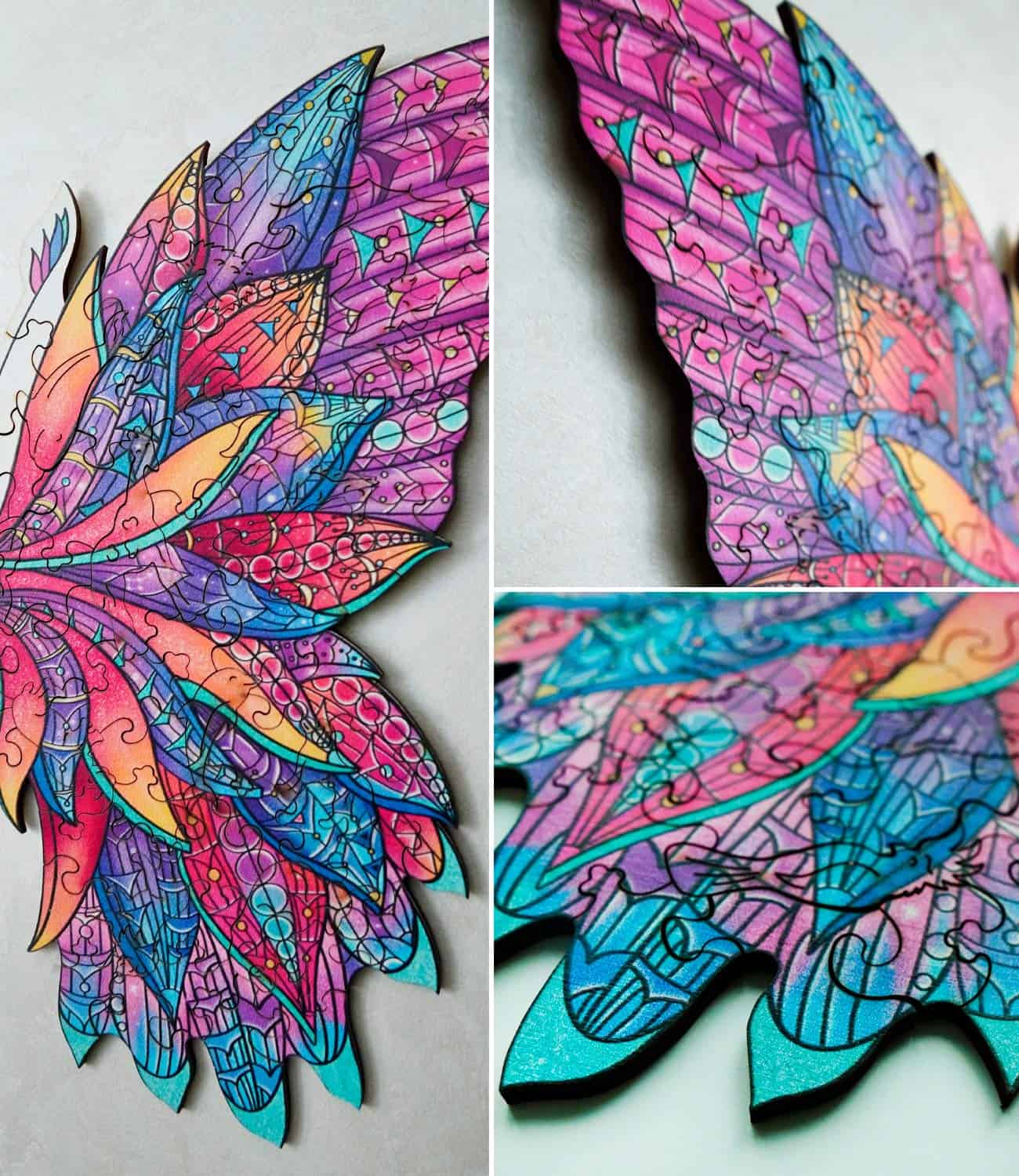 Rompecabezas de madera Hodslen Woods - Animales para niños - Imagen 8