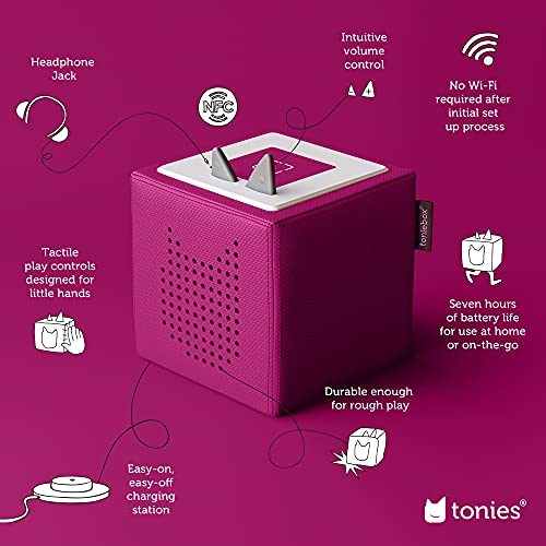 Toniebox Audio Player Starter Set con Playtime Puppy para - Imagen 4