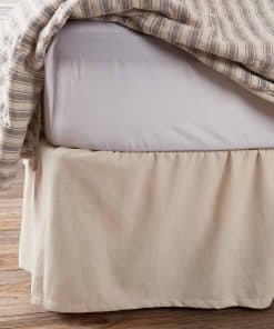 Faldón de Cama Market Place Natural para Cama Individual,