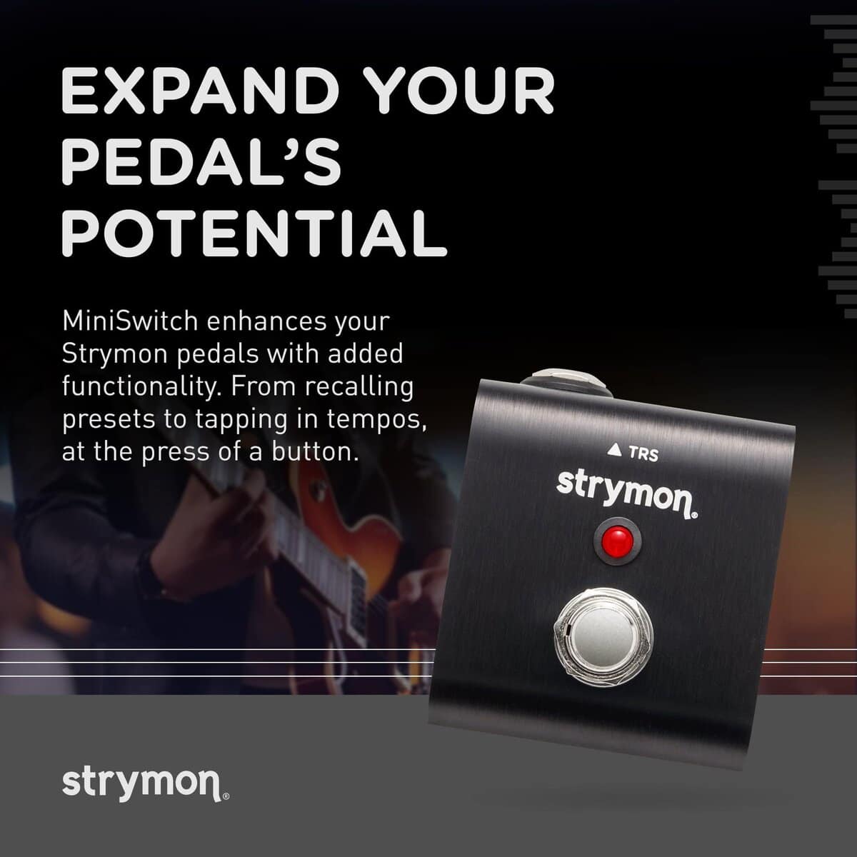 Interruptor de pie Mini Strymon para presets y tempo de - Imagen 3