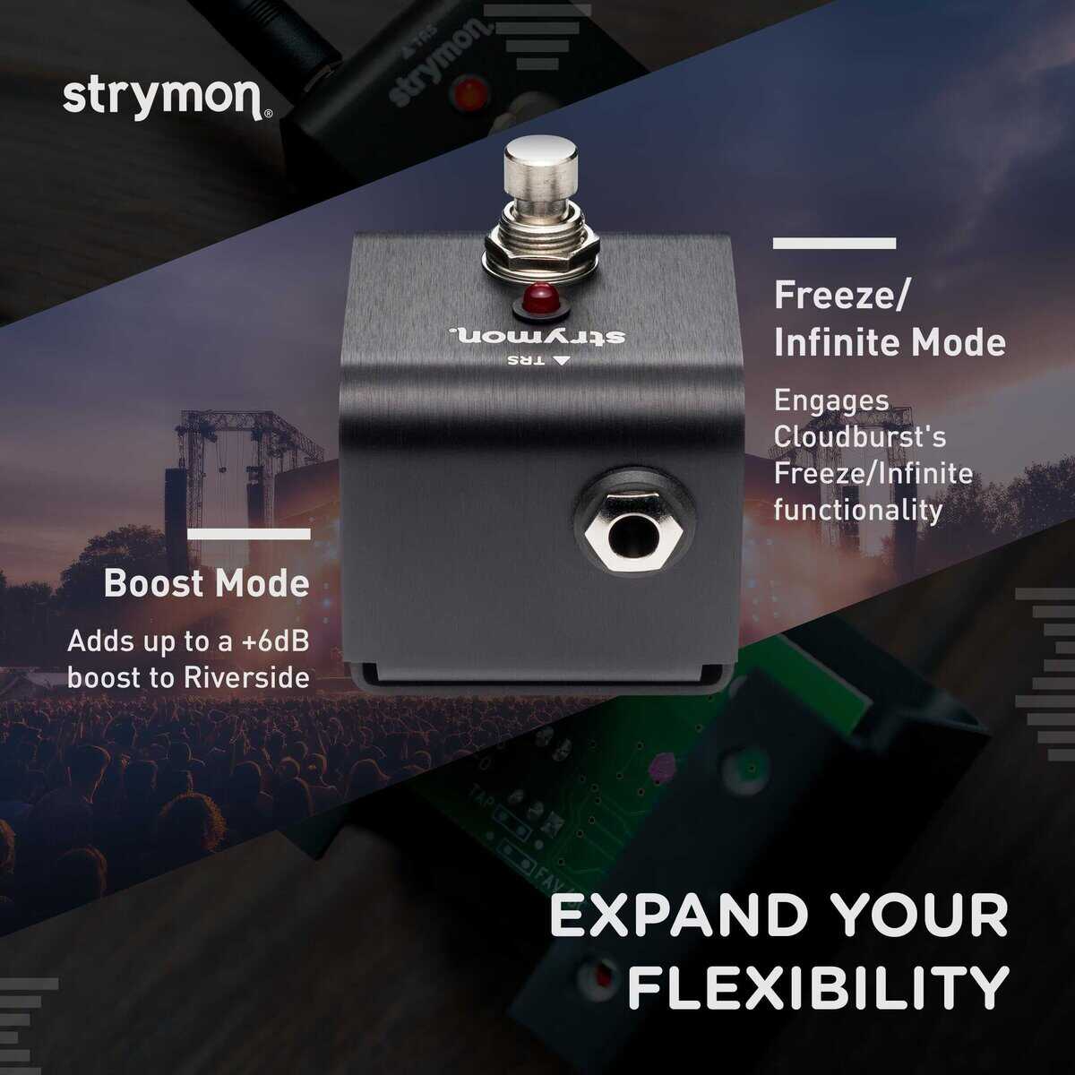 Interruptor de pie Mini Strymon para presets y tempo de - Imagen 7