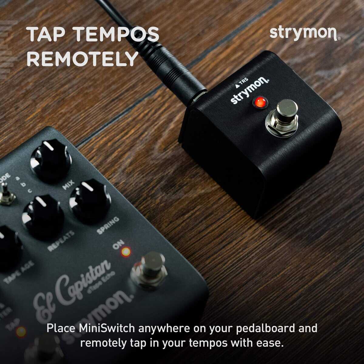 Interruptor de pie Mini Strymon para presets y tempo de - Imagen 4