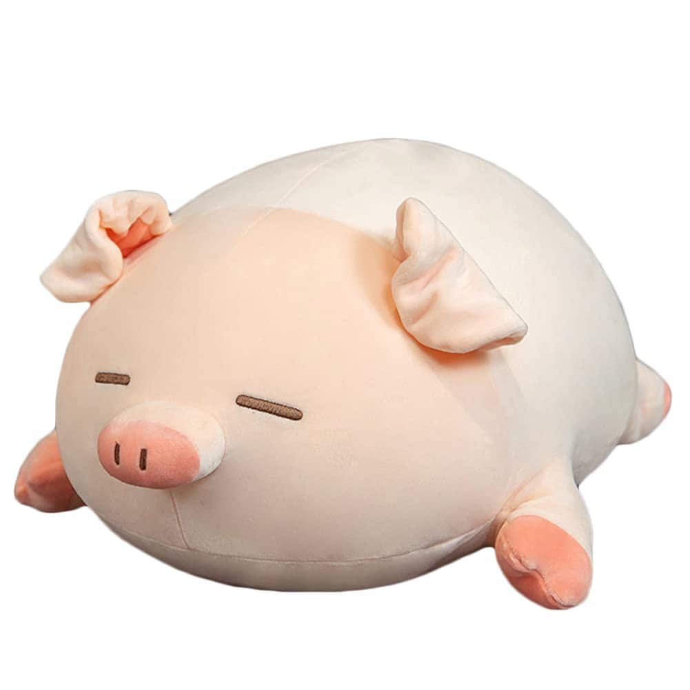Peluche de Cerdo Abrazable, Almohada de Peluche de Cerdito