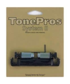 TonePros Standard Aluminum Stop Tailpiece Negro