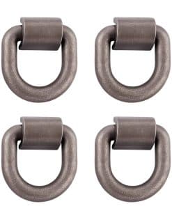 Goreks Weld on D Ring Mount 1 Inch Tie Down Anchor with