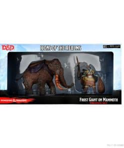 D&D Icons of The Realms Miniatures: Snowbound Frost Giant &