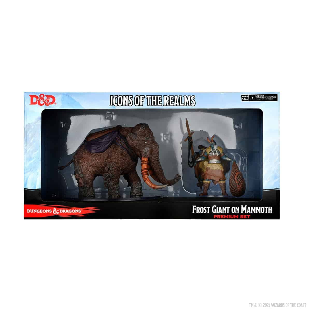 D&D Icons of The Realms Miniatures: Snowbound Frost Giant &