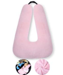 Cojín de Viaje FHSGGP Cojín para el Asiento Trasero del