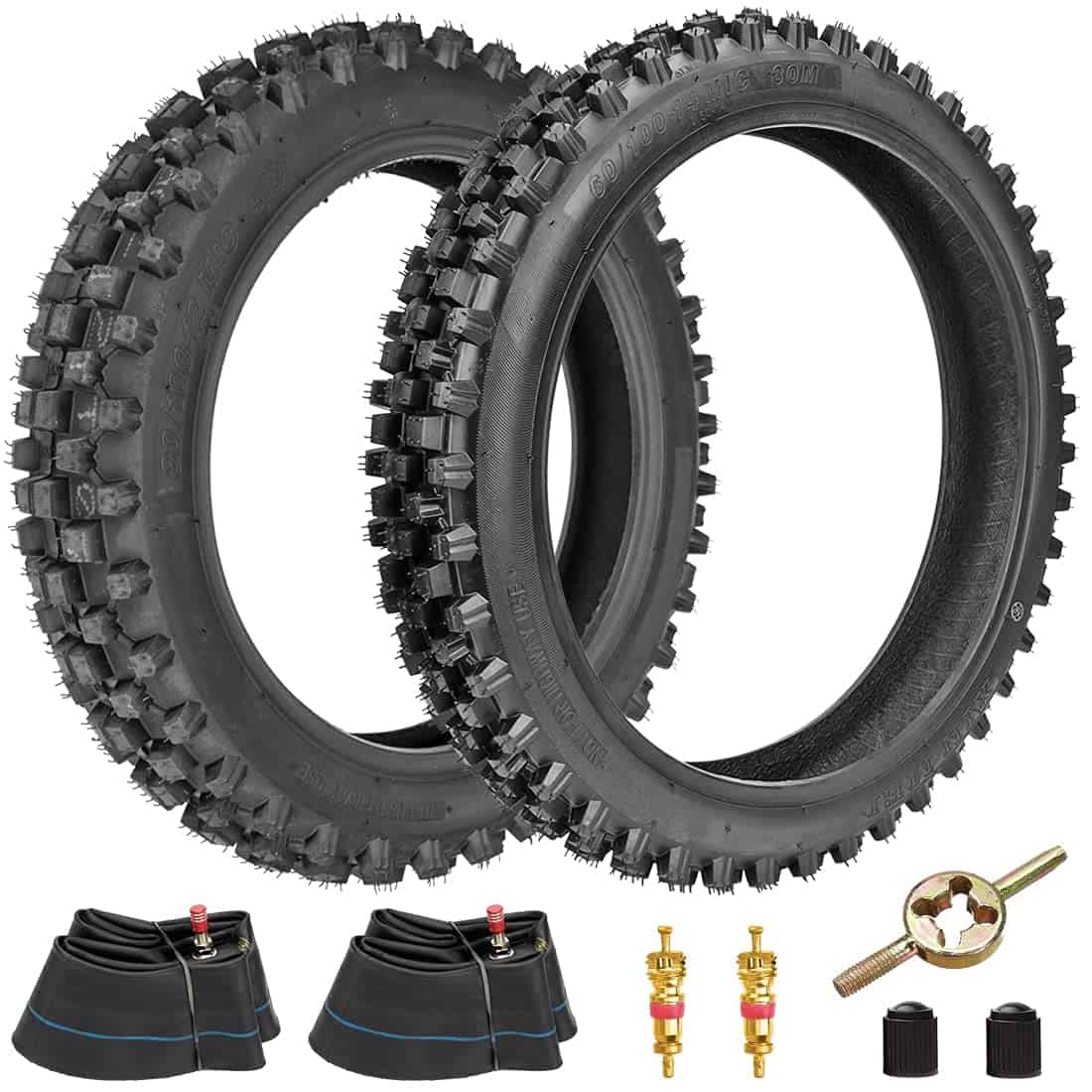 Llanta y cámara para Motocross Pit Dirt Bike 90cc 110cc