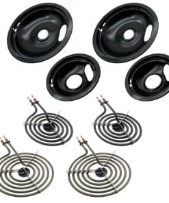 Conjunto de bandejas de goteo de porcelana para cocina