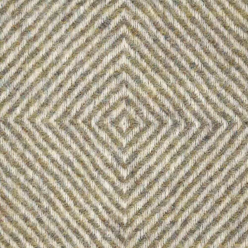 Manta de Lana 100% Baby Alpaca Diseño de Diamantes para - Imagen 6