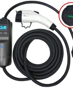 Cargador de Vehículos Eléctricos Portátil Ajustable de 32