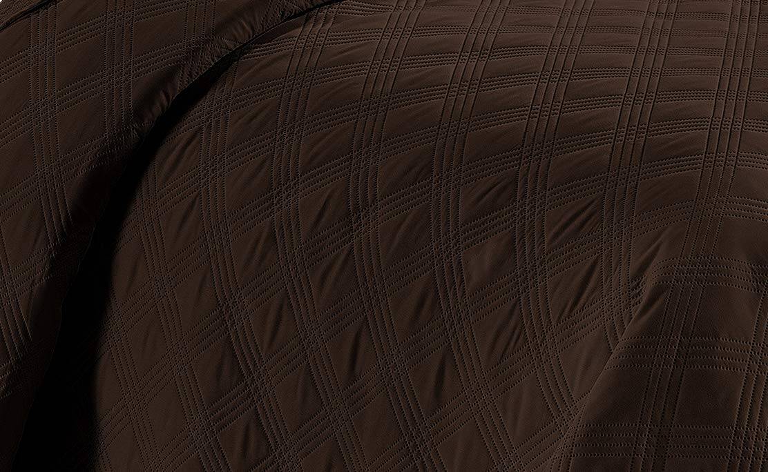 Juego de Colcha de Cama AZORE LINEN Sólido Cubrecamas - Imagen 3