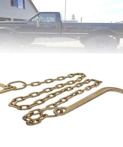 Cadena de remolque de grado 70 de 5/16 x 6 FT con gancho J