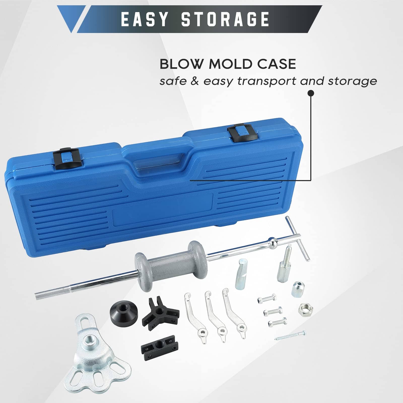 ATPEAM 16pcs Slide Hammer Dent Puller Set, 5lb Slide Hammer - Imagen 6