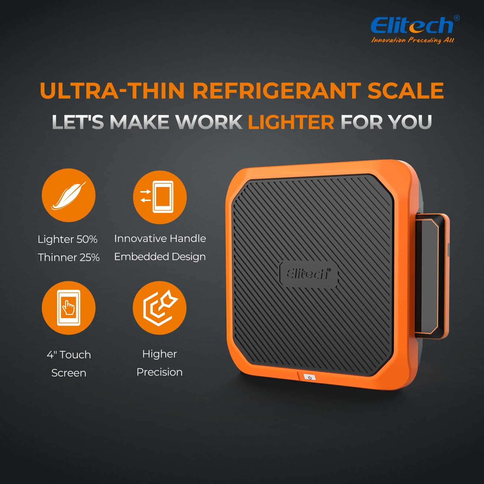 Báscula de refrigerante inteligente Elitech ultrafina y - Imagen 3