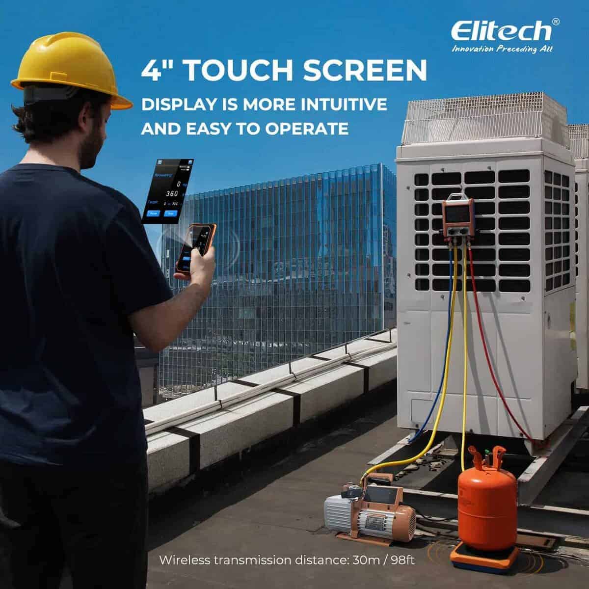 Báscula de refrigerante inteligente Elitech ultrafina y - Imagen 5