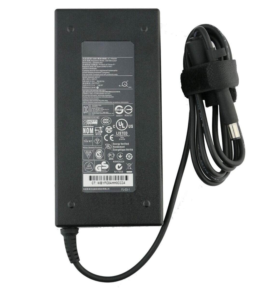Adaptador de corriente alterna 150W 19.5V 7.7A para HP