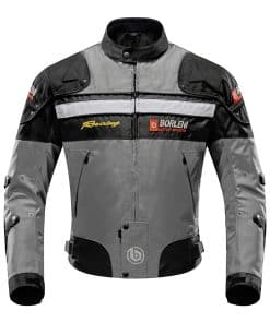 Chamarra de Motocicleta BORLENI Chaqueta de Moto Chaqueta