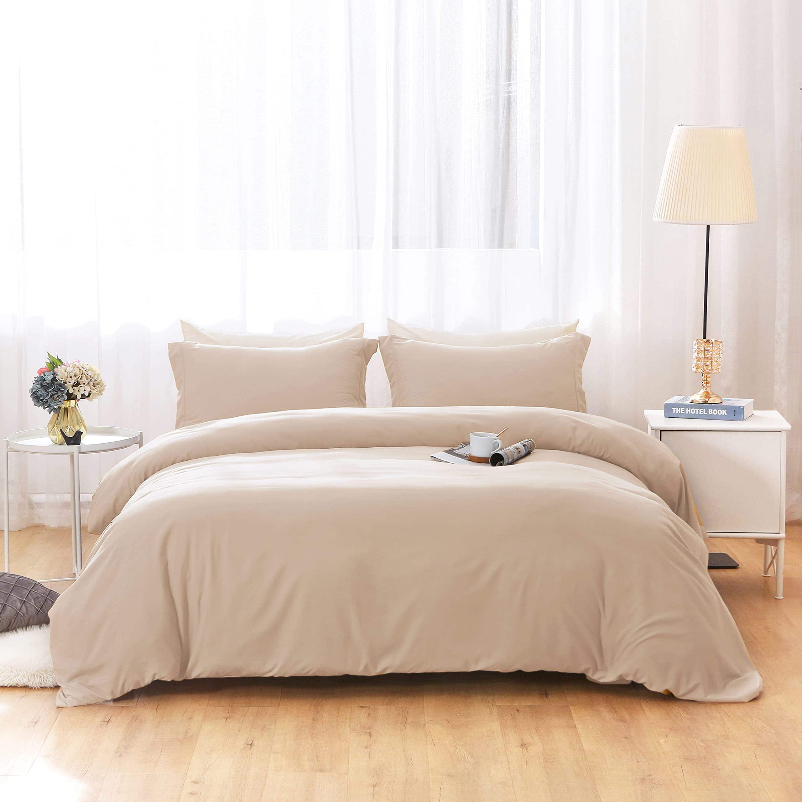 Fundas de Edredón King Size BBANGD - Juego de Cubierta de