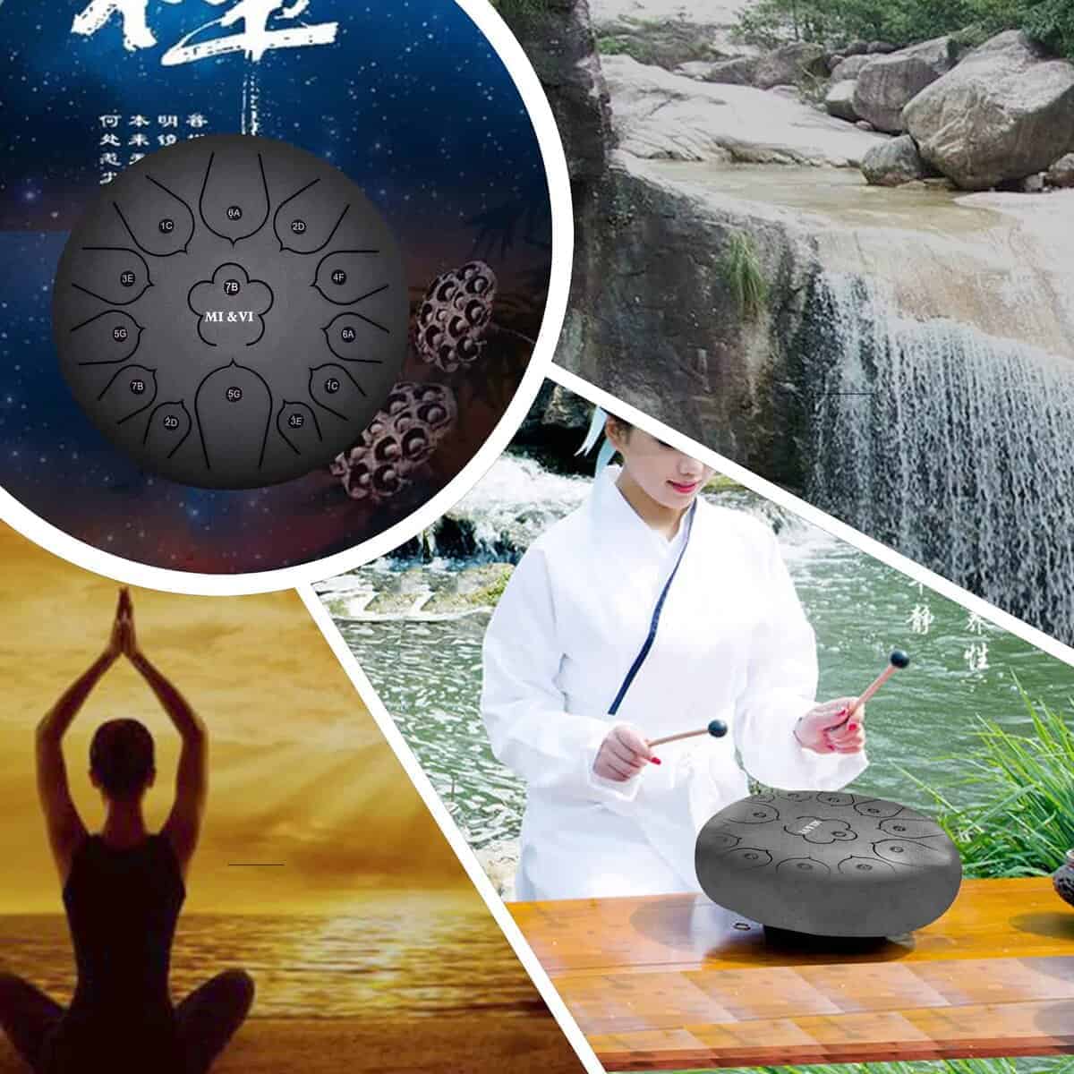 MI&VI 2021 Profesional Steel Tongue Drum | Tambor de Lengua - Imagen 8