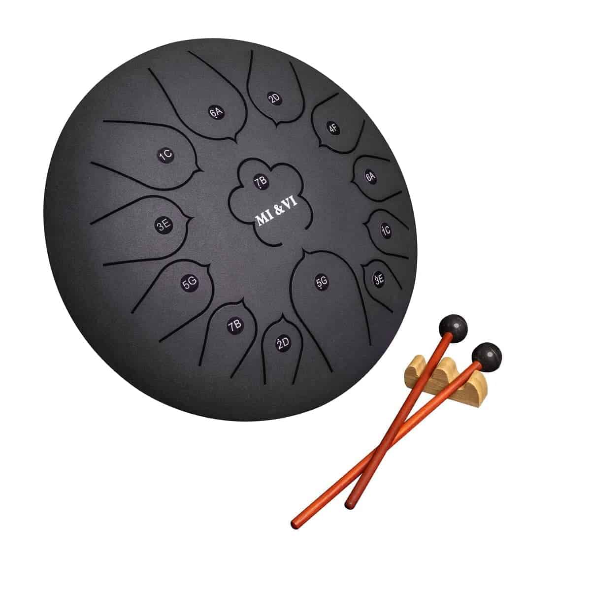 MI&VI 2021 Profesional Steel Tongue Drum | Tambor de Lengua