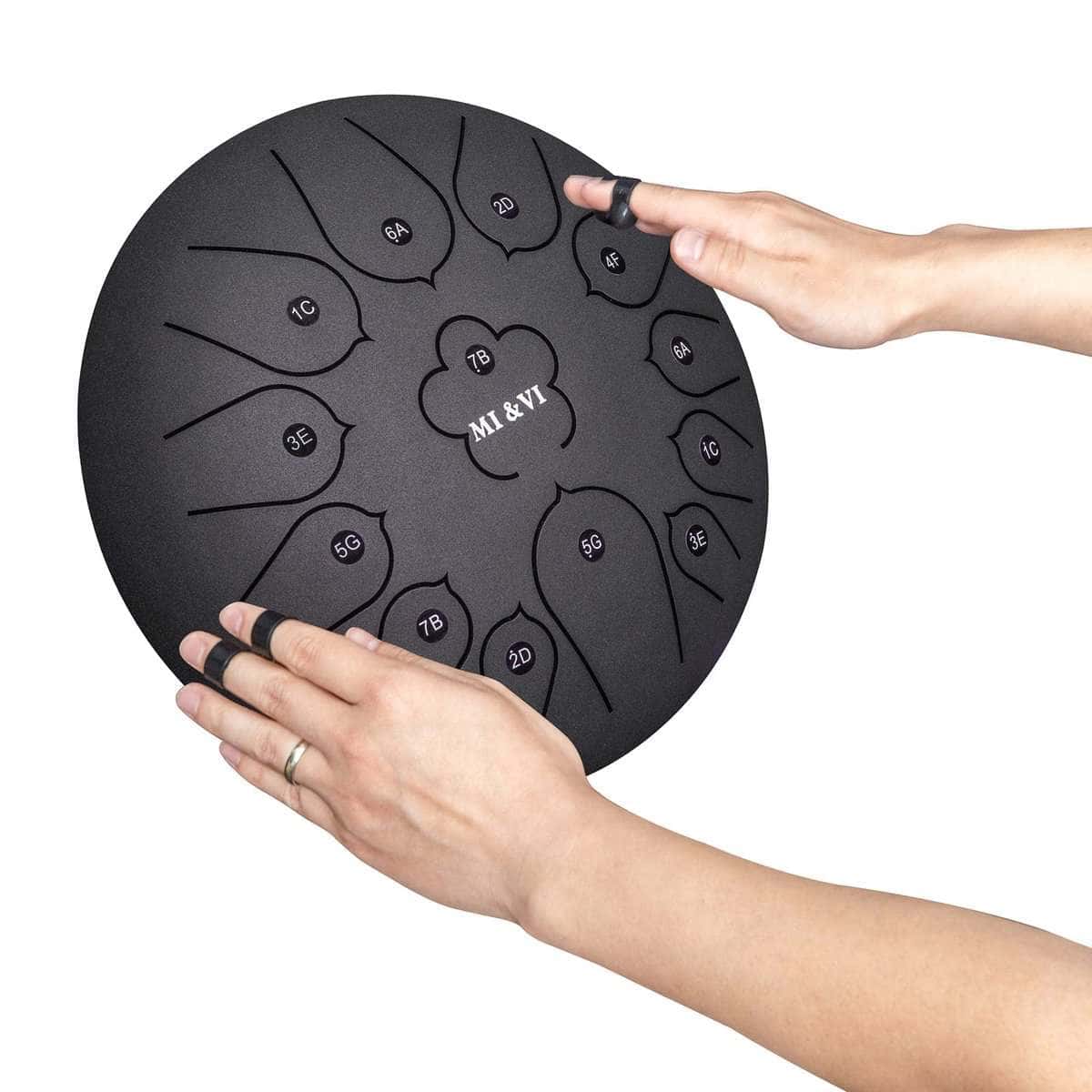 MI&VI 2021 Profesional Steel Tongue Drum | Tambor de Lengua - Imagen 6