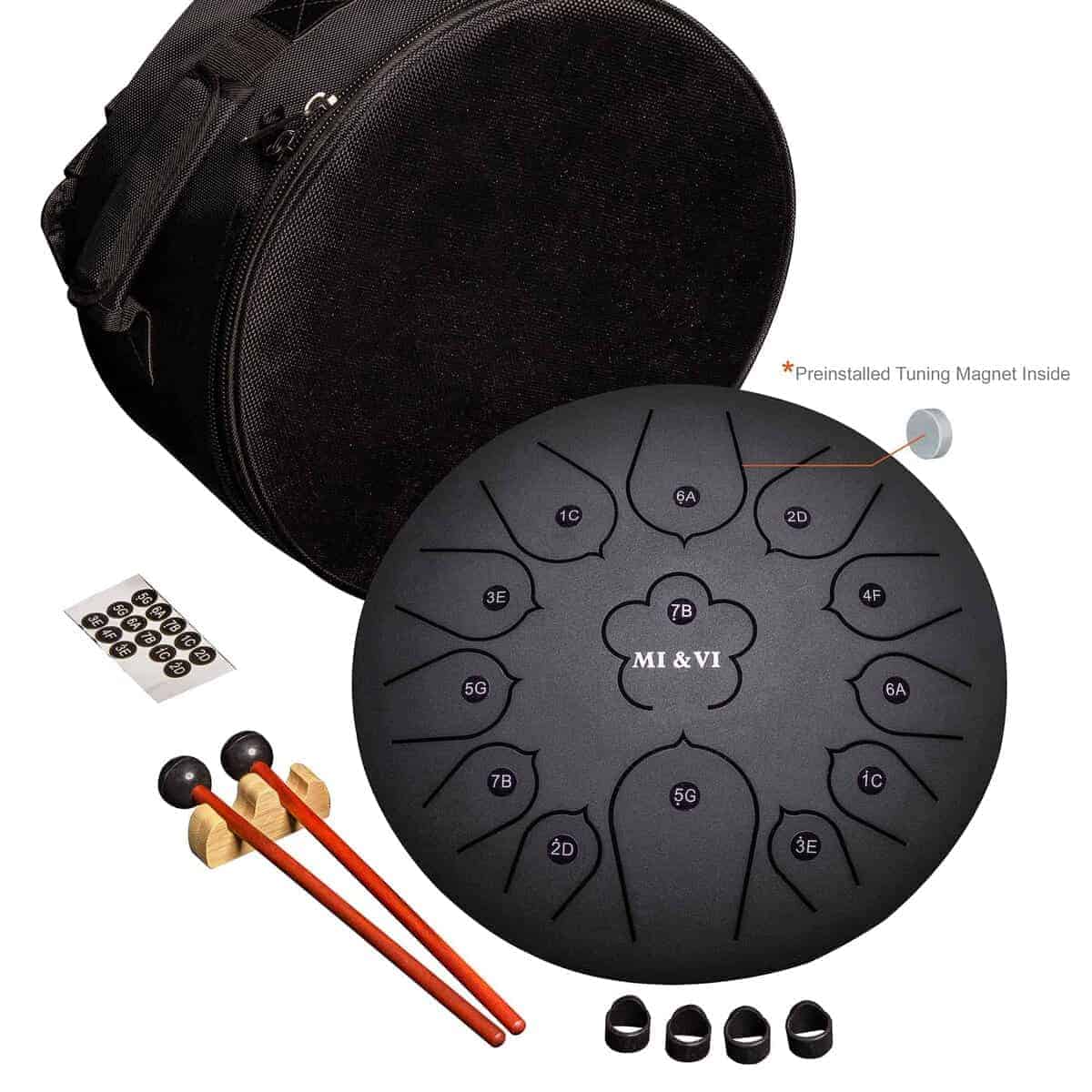 MI&VI 2021 Profesional Steel Tongue Drum | Tambor de Lengua - Imagen 3