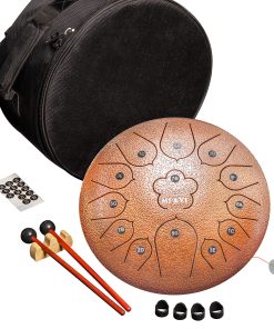 Percusión de Tambor de Lengua de Acero Profesional MI&VI