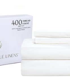 Juego de Sábanas de 3 Piezas Royale Linens -Blanco Signature