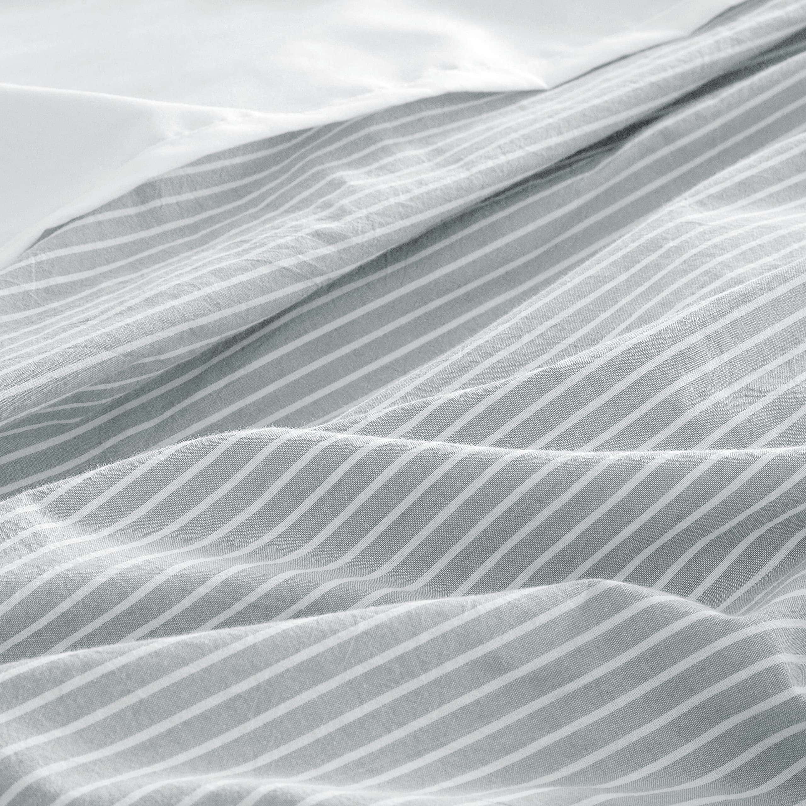 Juego de Funda Nórdica de Algodón Lavado a la Piedra con - Imagen 3