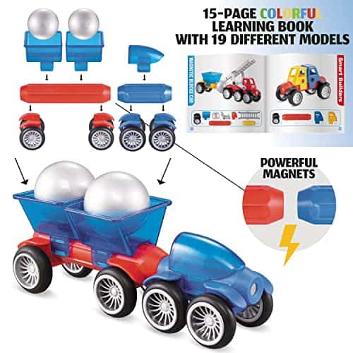 Bloques magnéticos para construcción de autos, nuevas - Imagen 3