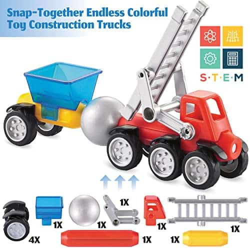 Bloques magnéticos para construcción de autos, nuevas - Imagen 7