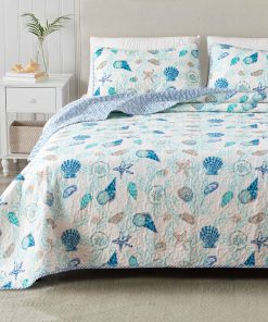 Juego de Edredón Great Bay Home Coral King, 3 Piezas,