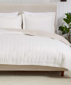 Juego de Colcha Reversible de Verano para King con Fundas.