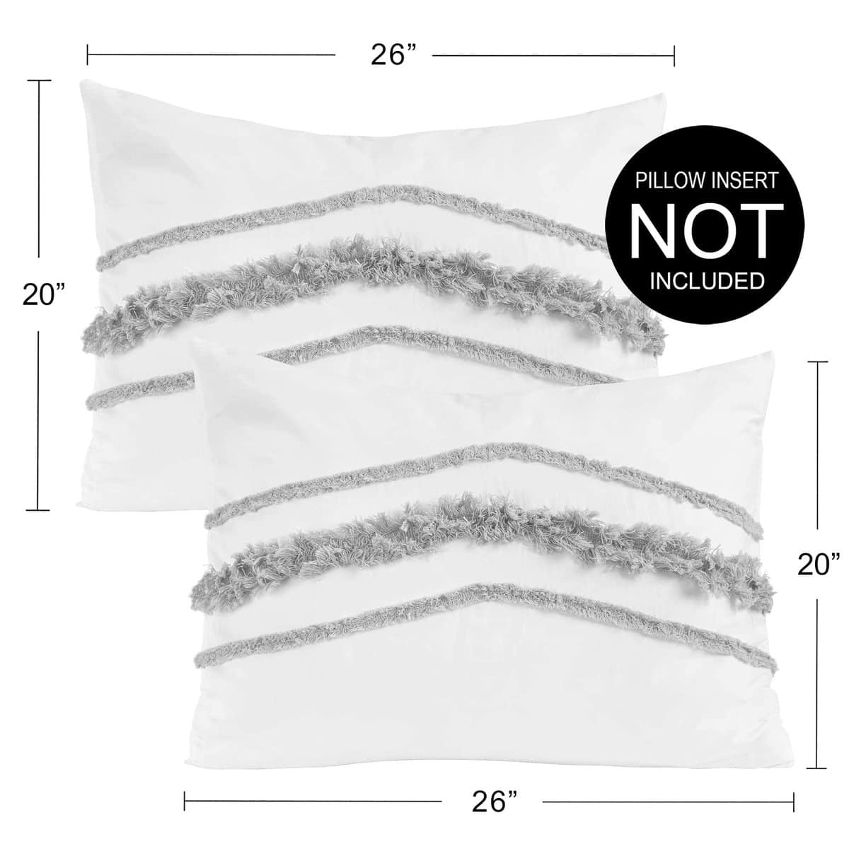 Funda de Almohada Set de 2 Sweet JoJo Designs Macramé Boho - Imagen 4