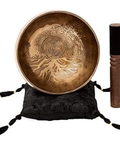 Set de Cuenco Tibetano Grande de Diseño Antiguo by Ohm