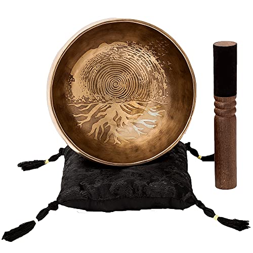 Set de Cuenco Tibetano Grande de Diseño Antiguo by Ohm