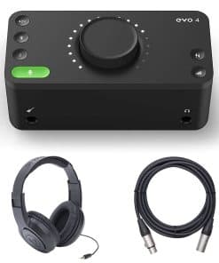 Interfaz de audio USB tipo C de 2x2 para escritorio Audient