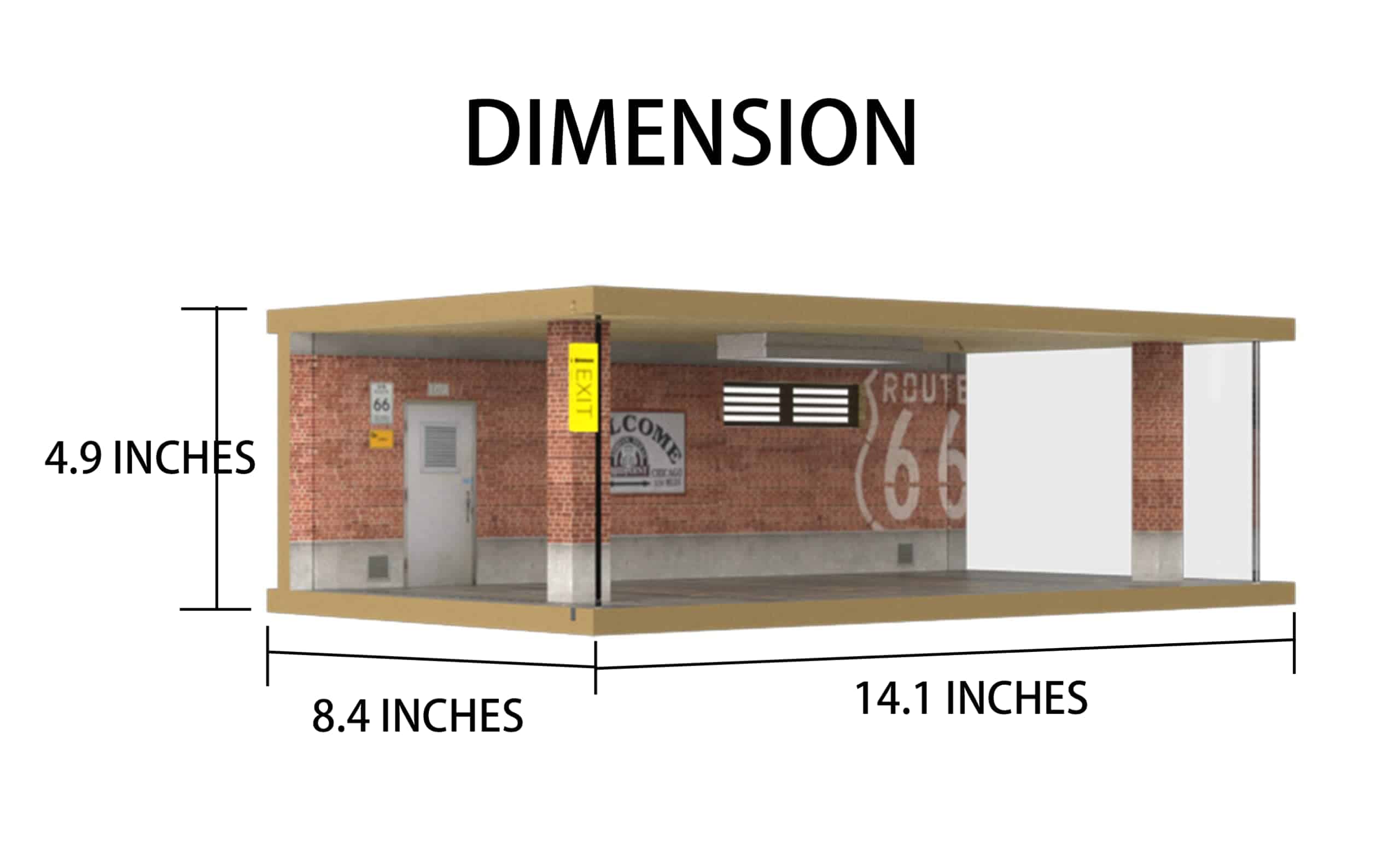 Vitrina para Coches a Escala 1/32 o 1/36, Vitrina de - Imagen 6