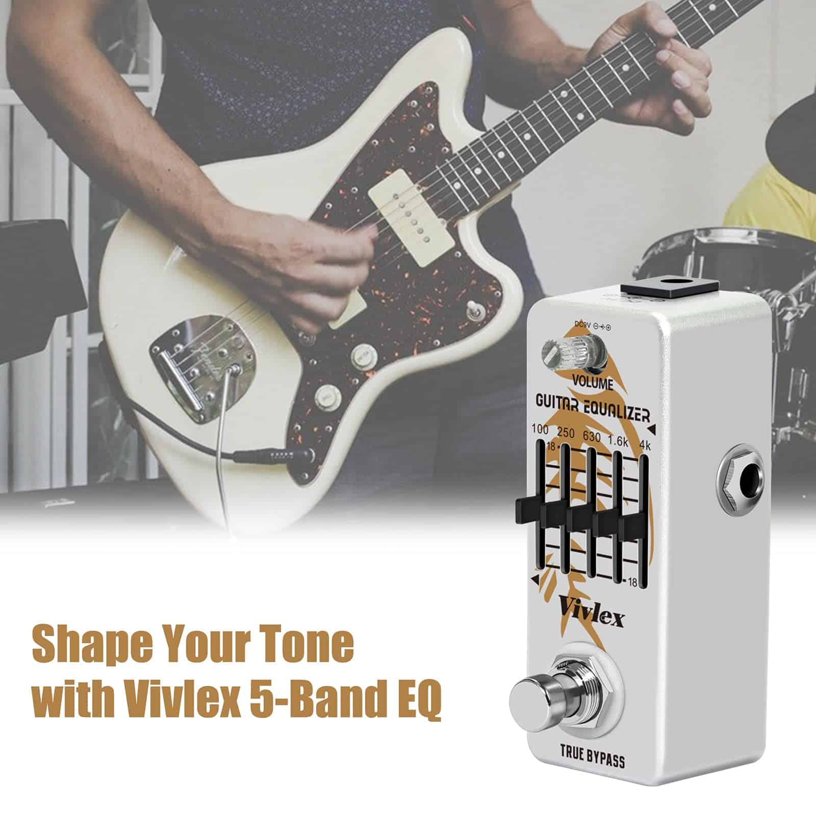 Pedal de ecualización de guitarra Vivlex LEF-317A Mini - Imagen 3